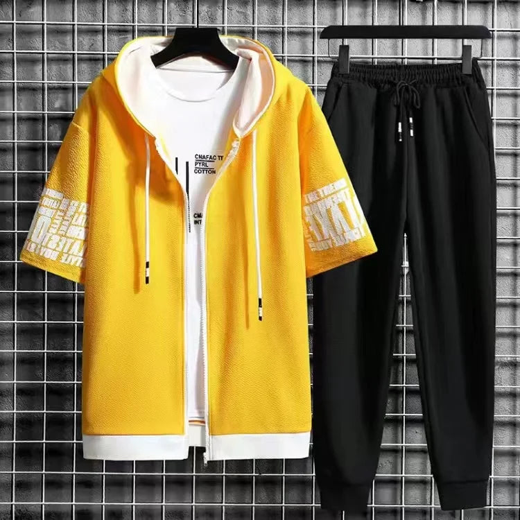 Men’s Casual Tracksuit Set / 2-Piece Sportswear