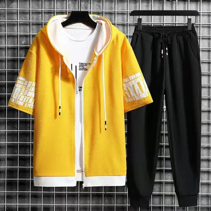 Men’s Casual Tracksuit Set / 2-Piece Sportswear
