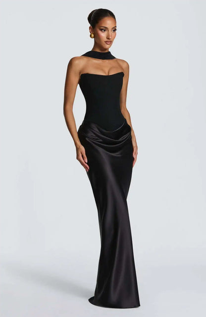 Women’s Maxi Dress | Strapless | Satin | Elegant