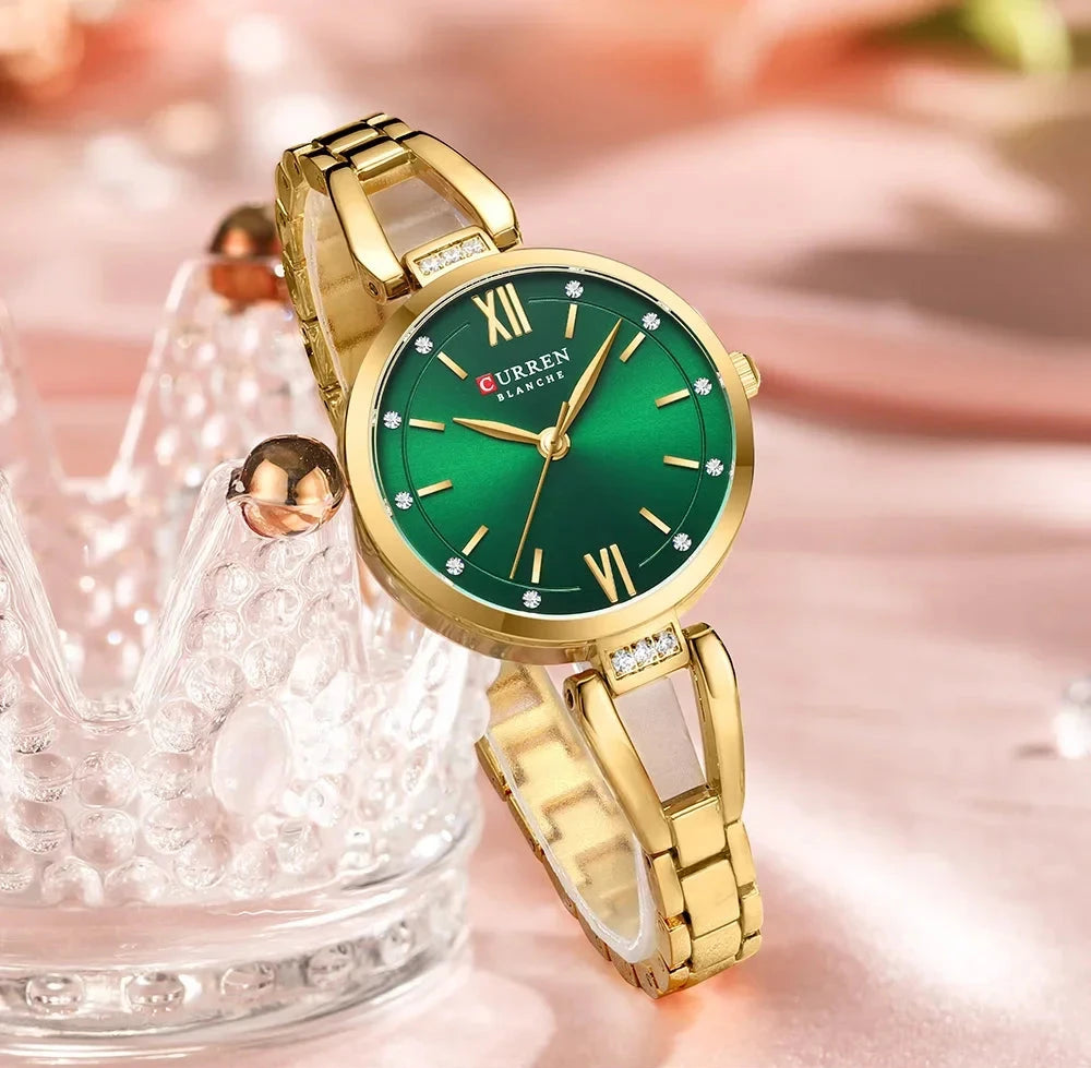 Women’s Waterproof Stainless Steel Quartz Watch | Elegant | Simple Luxury | Daily