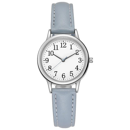 Women’s Retro Small Dial Watch – Thin Leather Strap Classic Wristwatch