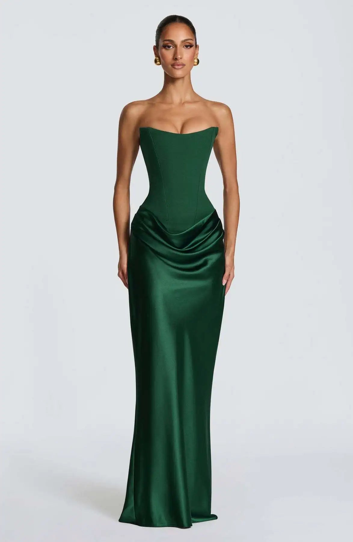 Women’s Maxi Dress | Strapless | Satin | Elegant