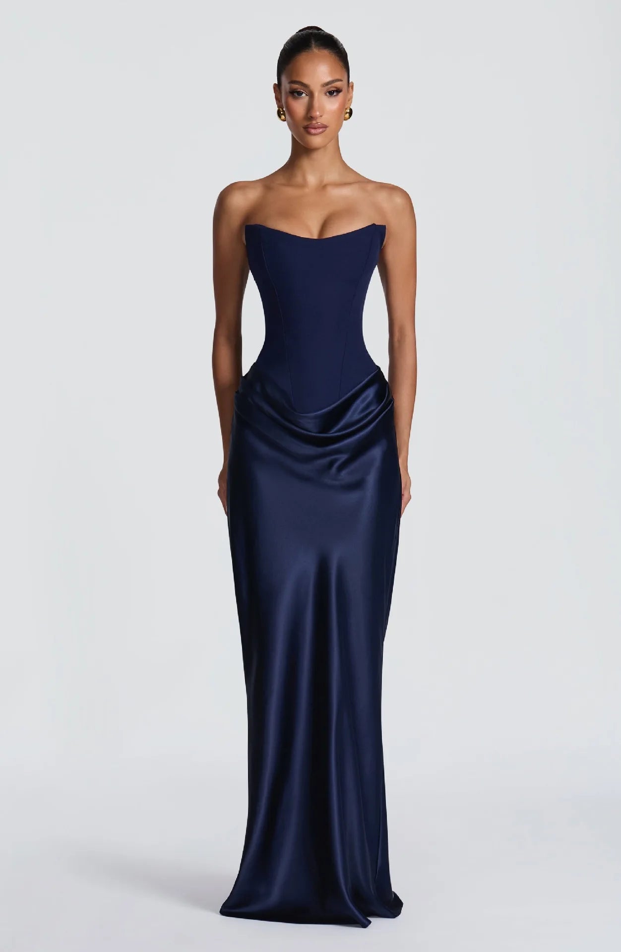 Women’s Maxi Dress | Strapless | Satin | Elegant