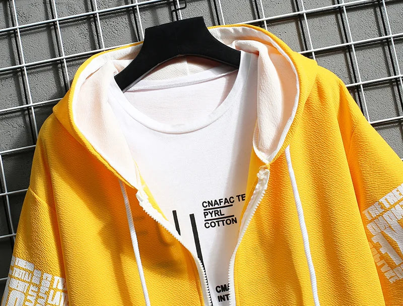 Men’s Casual Tracksuit Set / 2-Piece Sportswear
