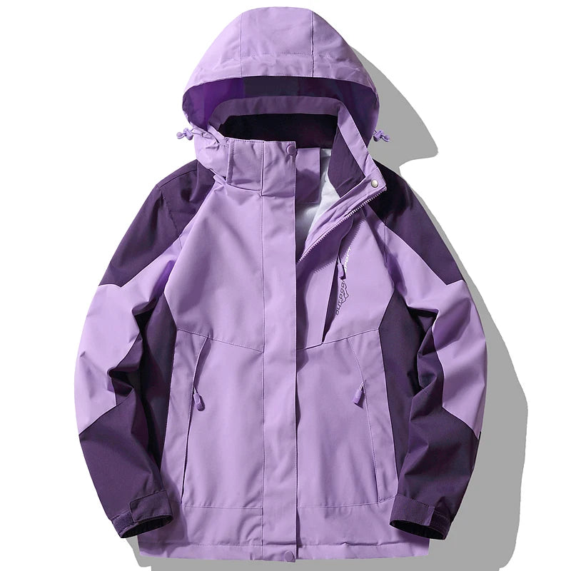 Unisex Windbreaker Jacket – Waterproof & Windproof Outdoor Hiking Outerwear
