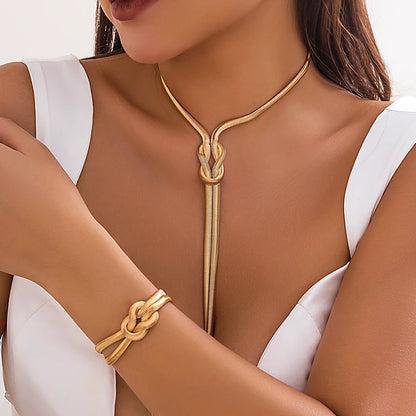 Women’s Jewelry Snake Chain Jewelry Set | Goth | Y2K | Tassel