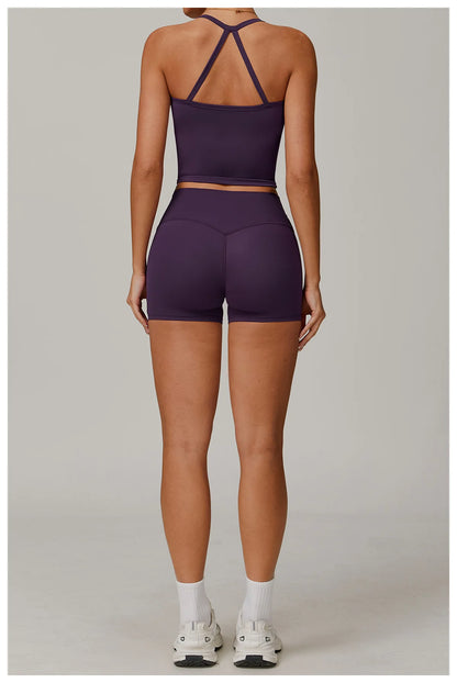 Women’s 2PCS Gym Yoga Set – Sportswear Casual Set