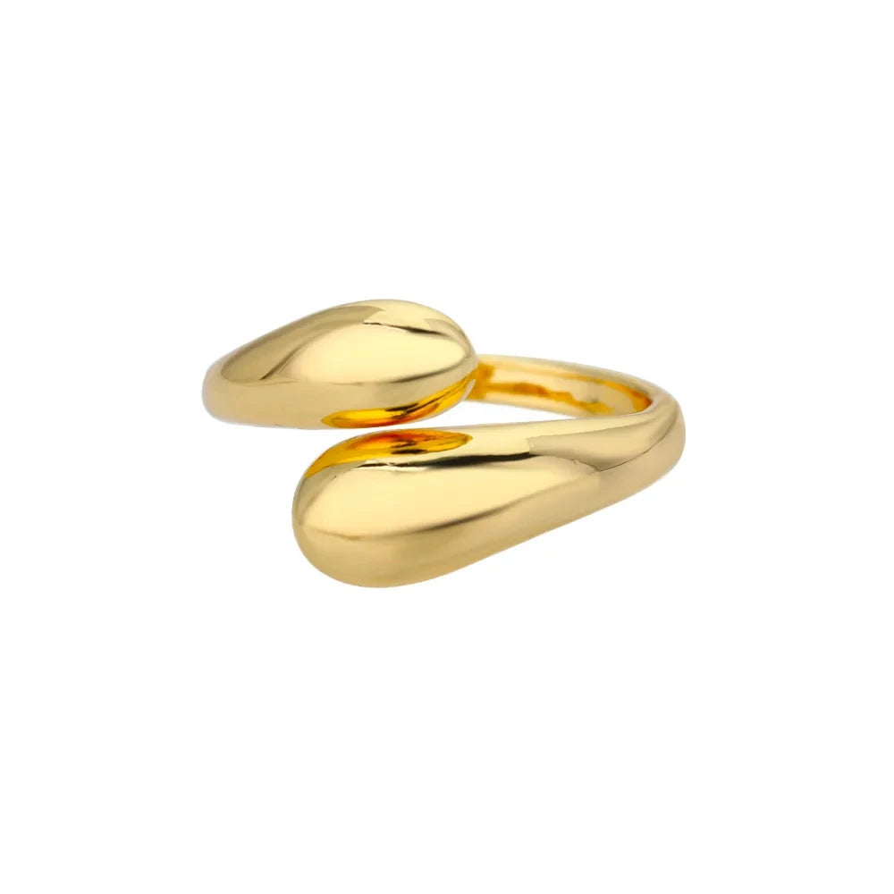 Women’s Jewelry 316L Stainless Steel Ring | Luxury | Gold Tone | Unisex