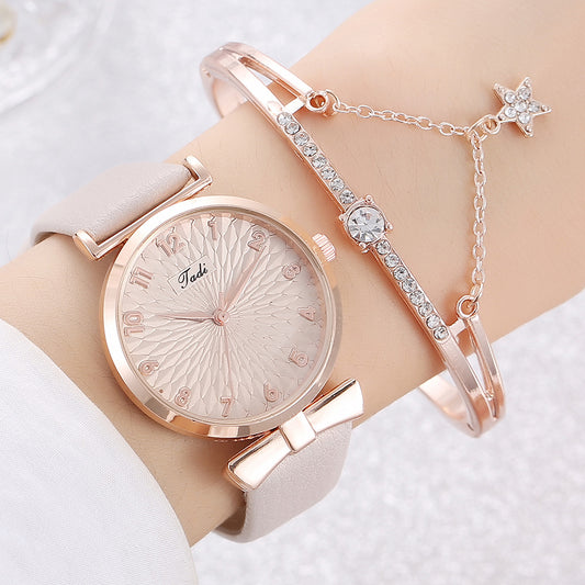 Women’s Student Quartz Watch Set | Fashion | Casual