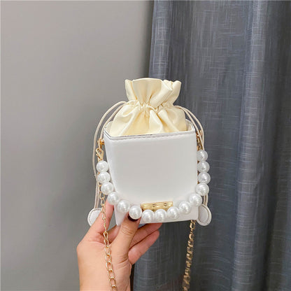 Women’s Shoulder Mini Bag | Drawstring Box Design | Casual | Everyday