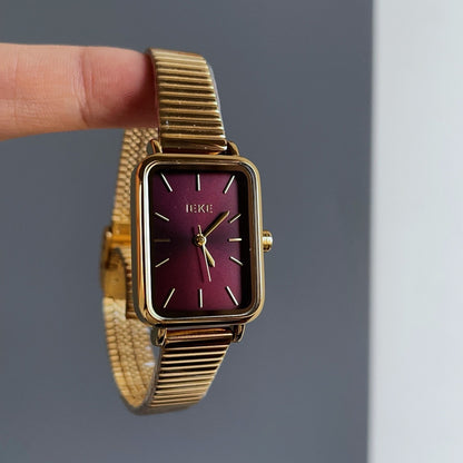 Women’s Retro Chain Quartz Watch | Ankela Red | Vintage | Elegant