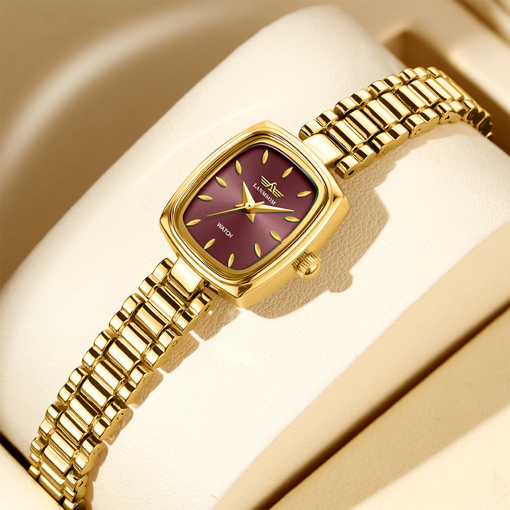 Women’s Petite Gold Quartz Watch | Vintage | Elegant | Minimal