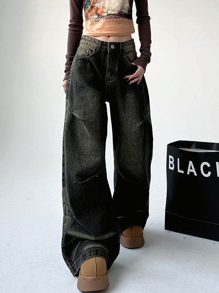 Women’s Wide Leg High Waist Pants Bottoms | Loose Fit | Elegant | Casual