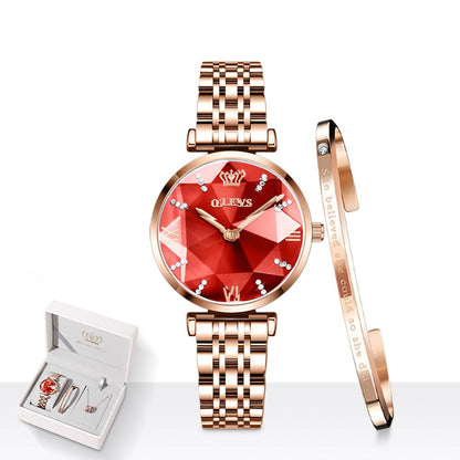 Women’s Waterproof Quartz Watch | Light Luxury | Elegant | Fashion