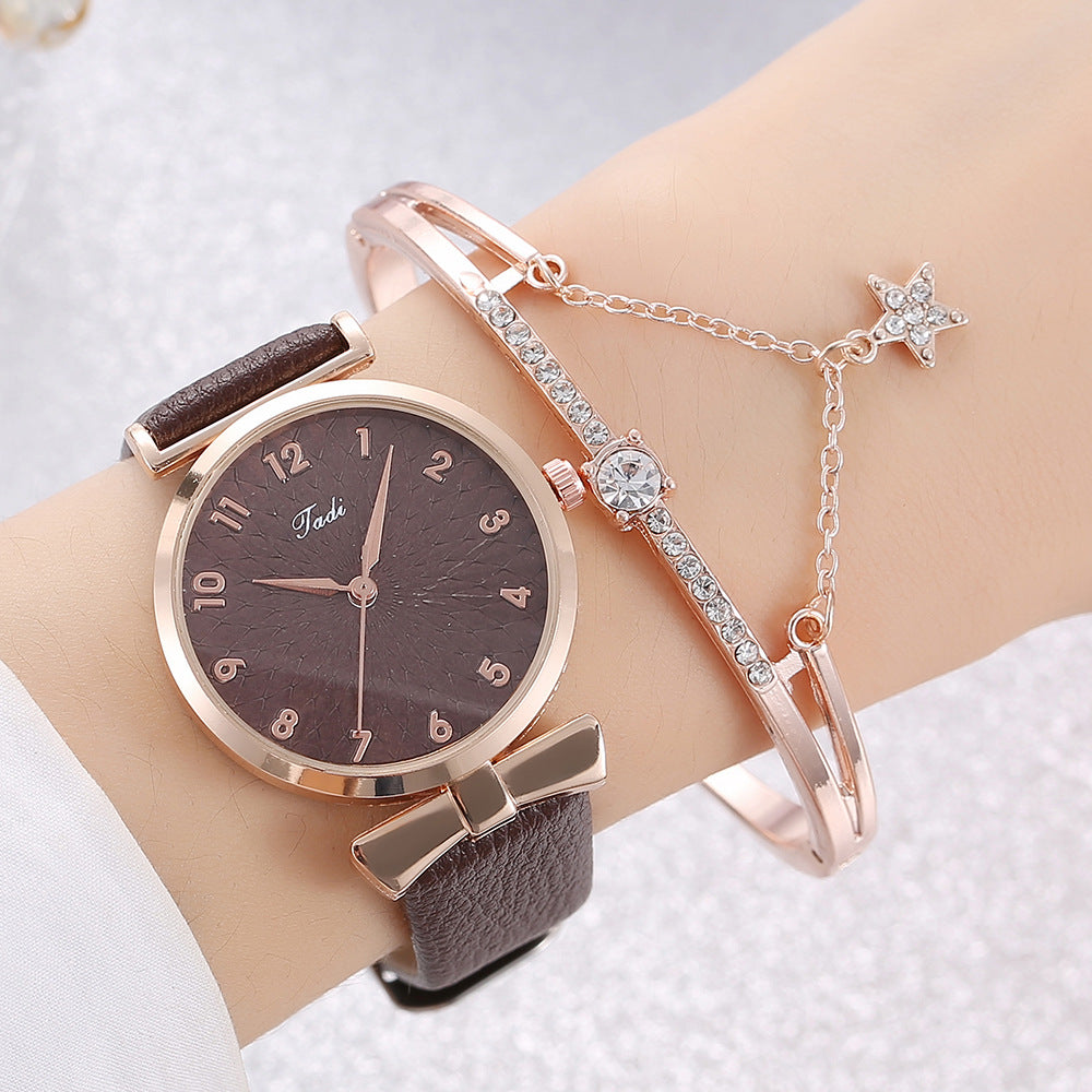 Women’s Student Quartz Watch Set | Fashion | Casual