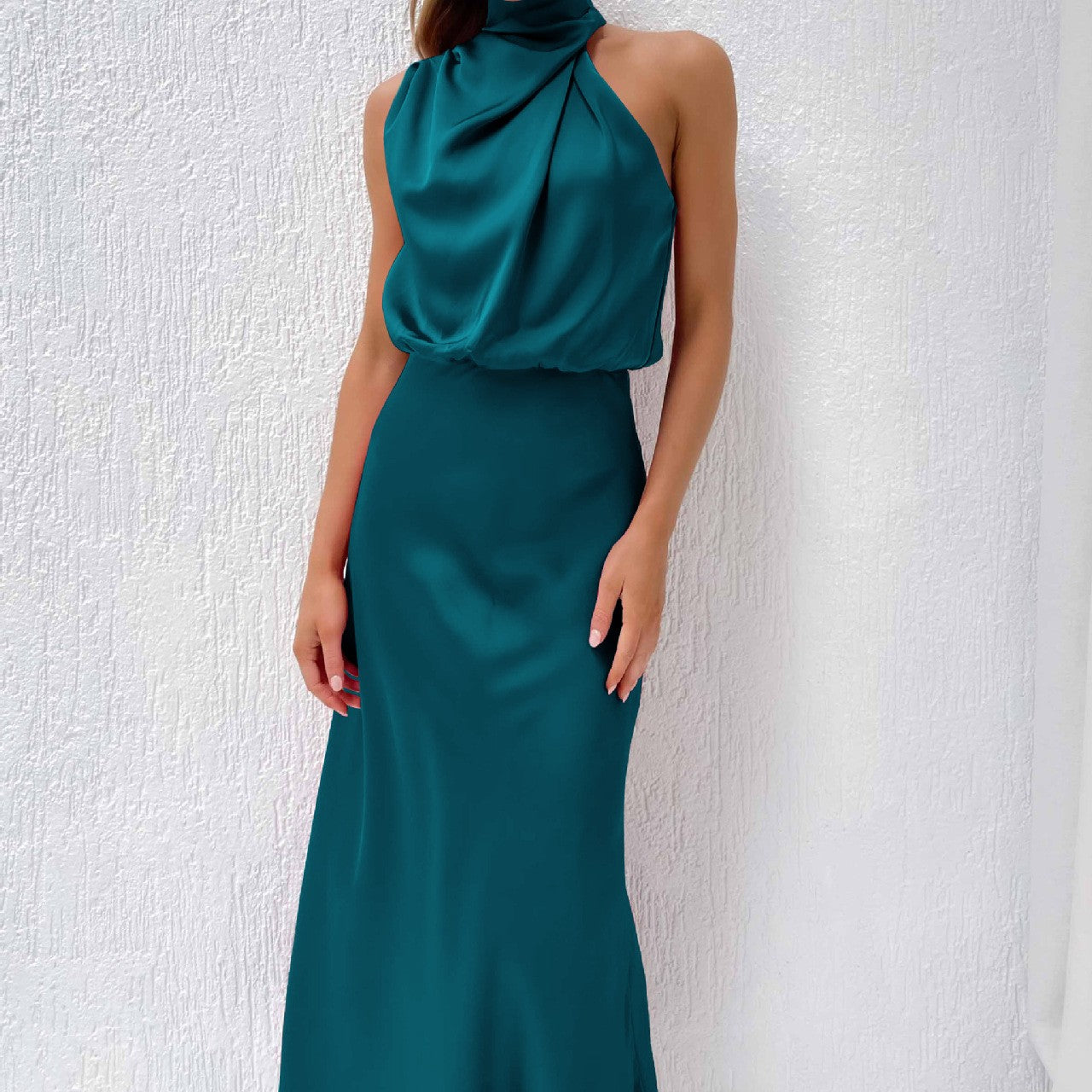 Women’s Sleeveless Evening Dress | Elegant | Party | Summer