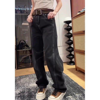 Women’s Straight Leg Jeans | Spring | Casual | Streetwear Bottom
