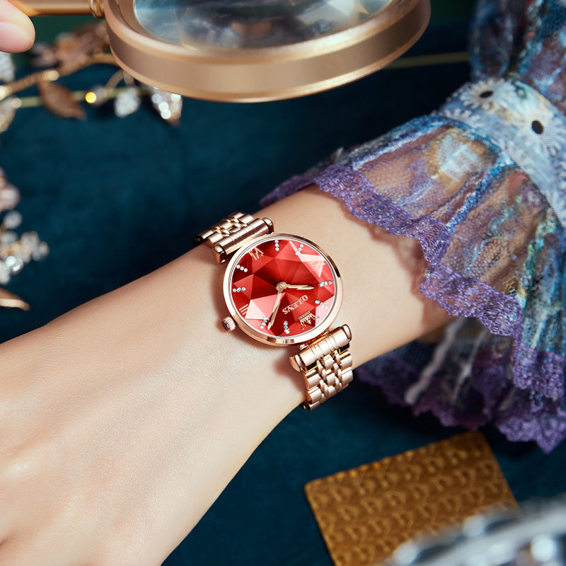 Women’s Waterproof Quartz Watch | Light Luxury | Elegant | Fashion