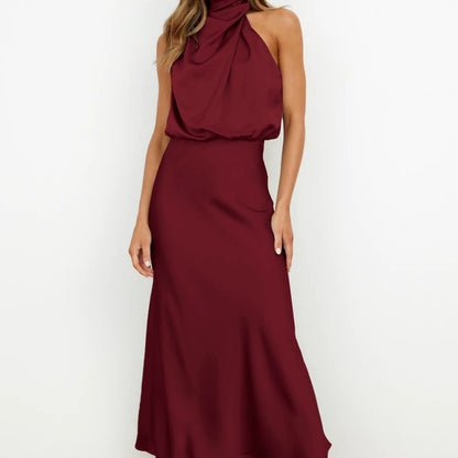 Women’s Sleeveless Evening Dress | Elegant | Party | Summer