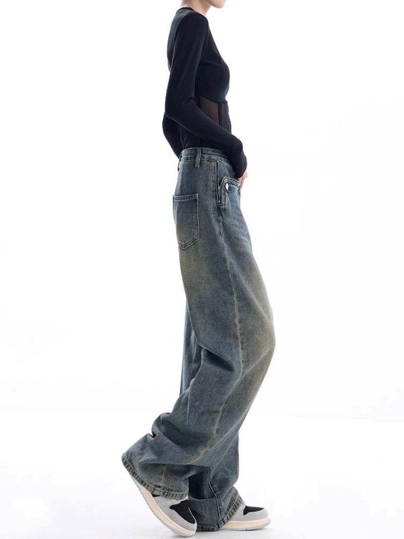 Women’s Retro Jeans Bottoms | Casual | Streetwear | Chic