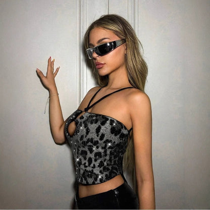 Women’s Backless Lace Up Crop Top | Stylish | Chic | Casual
