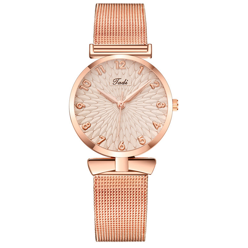 Women’s Bowknot Digital Sunflower Watch | Fashion | Cute | Casual