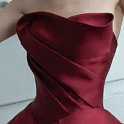 Women’s Dress | Burgundy | Vintage | Elegant