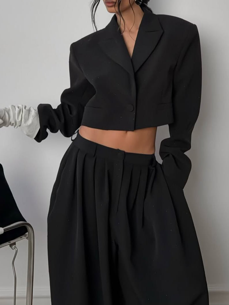 Women’s Fashion Black Set | Black | Elegant | Party