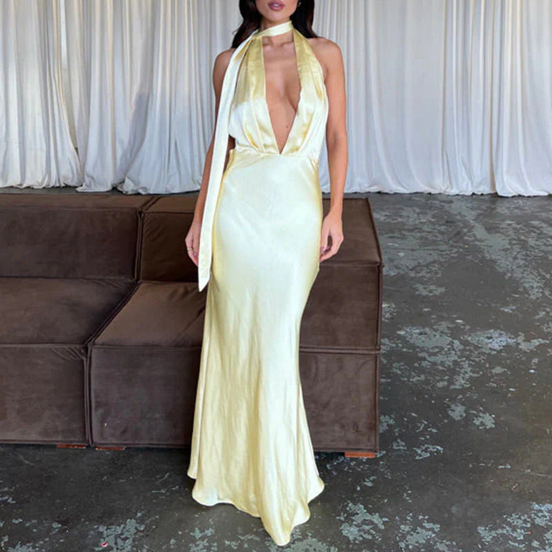Women’s Solid Color Maxi Dress | Elegant | Casual | Everyday