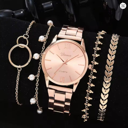 Women’s Quartz Watch Set | Elegant | Fashion | Gift