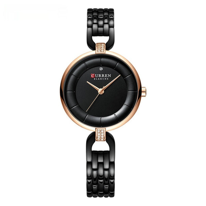 Women’s Rhinestone Waterproof Quartz Watch | Fashion | Elegant
